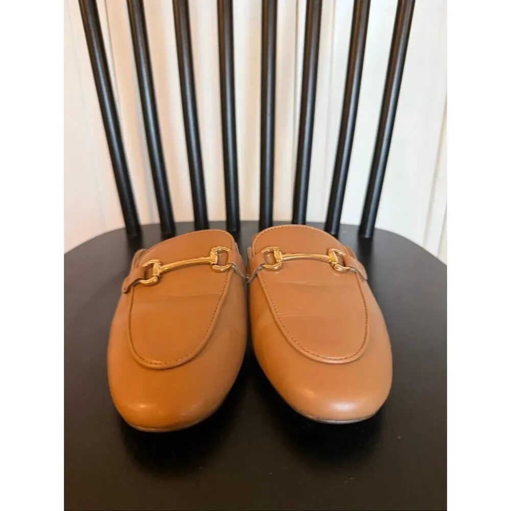 J.Crew bit cedar wood vegan leather loafer size 7 - Picture 3 of 9